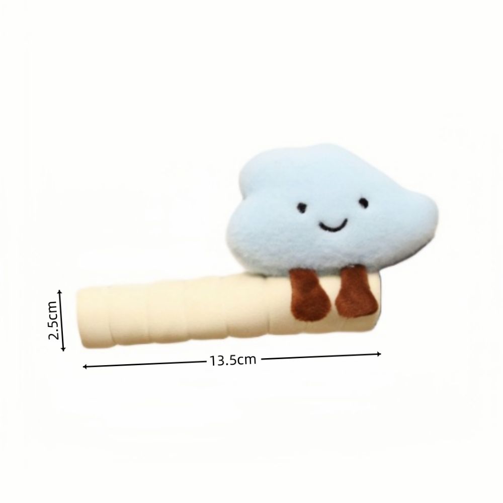 1 Pair Cartoon Door Handle Protector PEVA Furniture Decoration Useful Door Handle Cover  for Bedroom