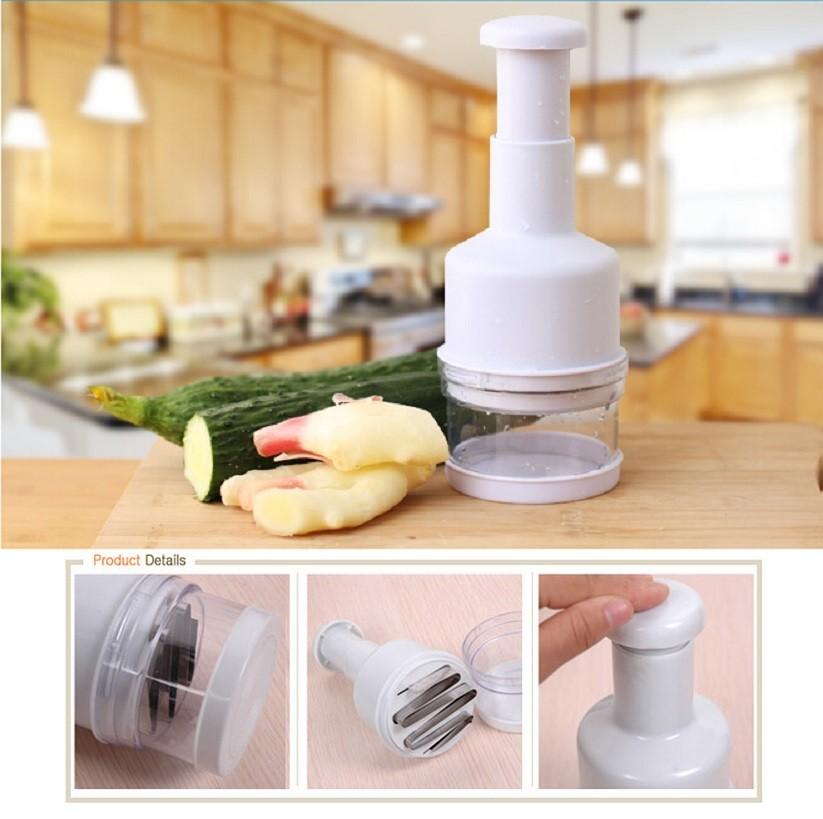 Kitchen Multifunction Garlic And Onion Chopper With Stainless Steel Blade For Home Cooking