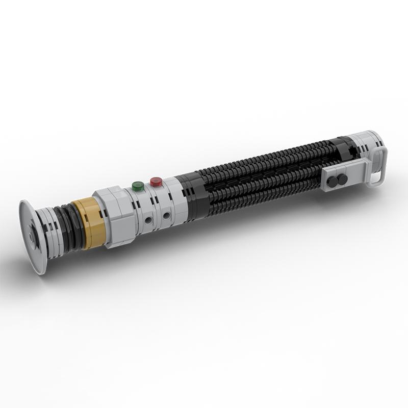 Model Space Movie Figures Weapon Lightsaber Hilt Sets Building Blocks Toys for Children Gift