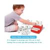 2 In 1 Matching Letter Game And Learning Educational Toys Games for Kids Ages 3 4 5 6 Years Old (Red)