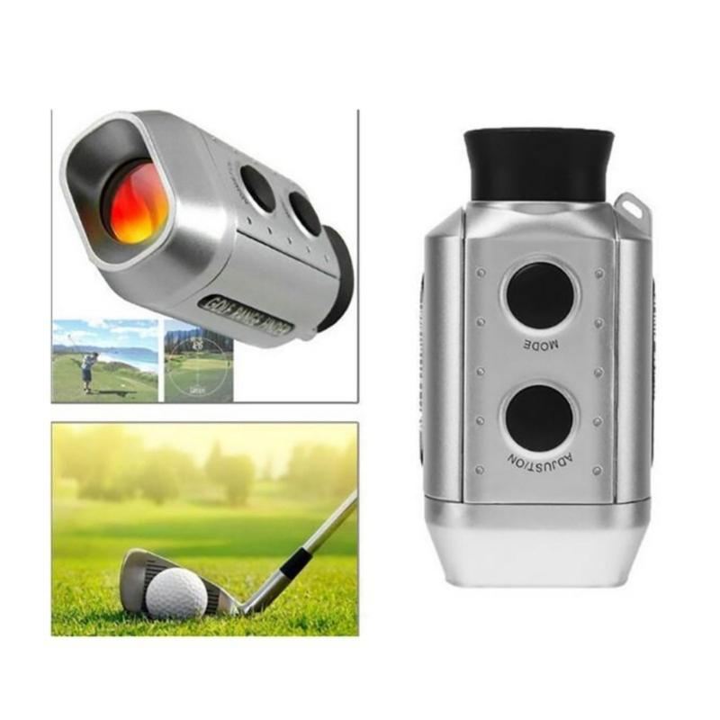 Waterproof Lasers Rangefinder 7x18 Monocular Telescope With Fast Measurement For Golfing And Long Distances Observation