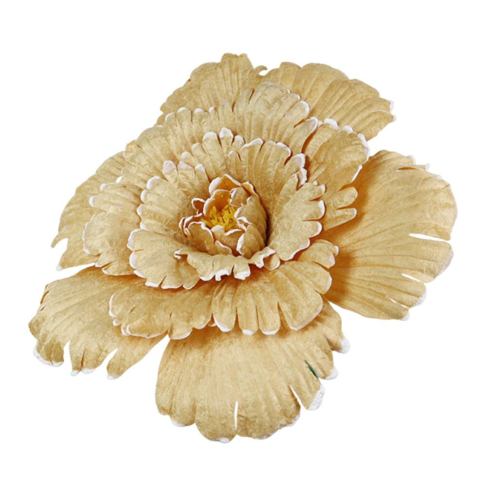 30cm Simulation Peony Large Scale Flower Head Foam Velvet Flower Peony Design Base Flower Life Size Flower Wedding Road Guide