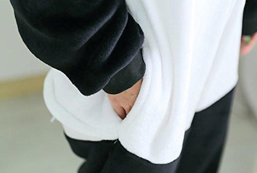 Panda Kigurumi Adult Costume, Cosplay Pajamas, Unisex (M)