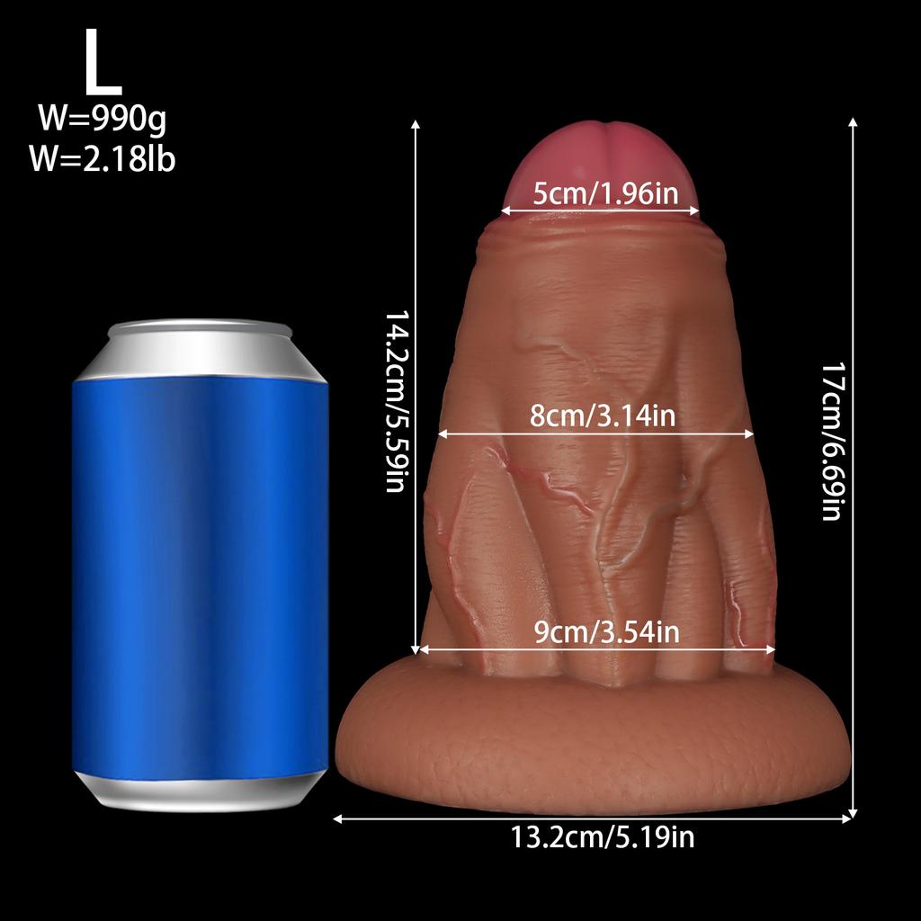 XXL Silicone Butt Plug Dildo Masturbator Sex Toy Huge Fisting BDSM Femdom Strap On Penis Big Dick Cock