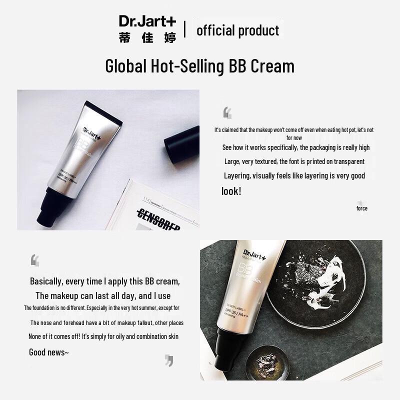 Dr. Jart+ Silver Label BB Cream SPF50+ (2x40ml Double Pack)