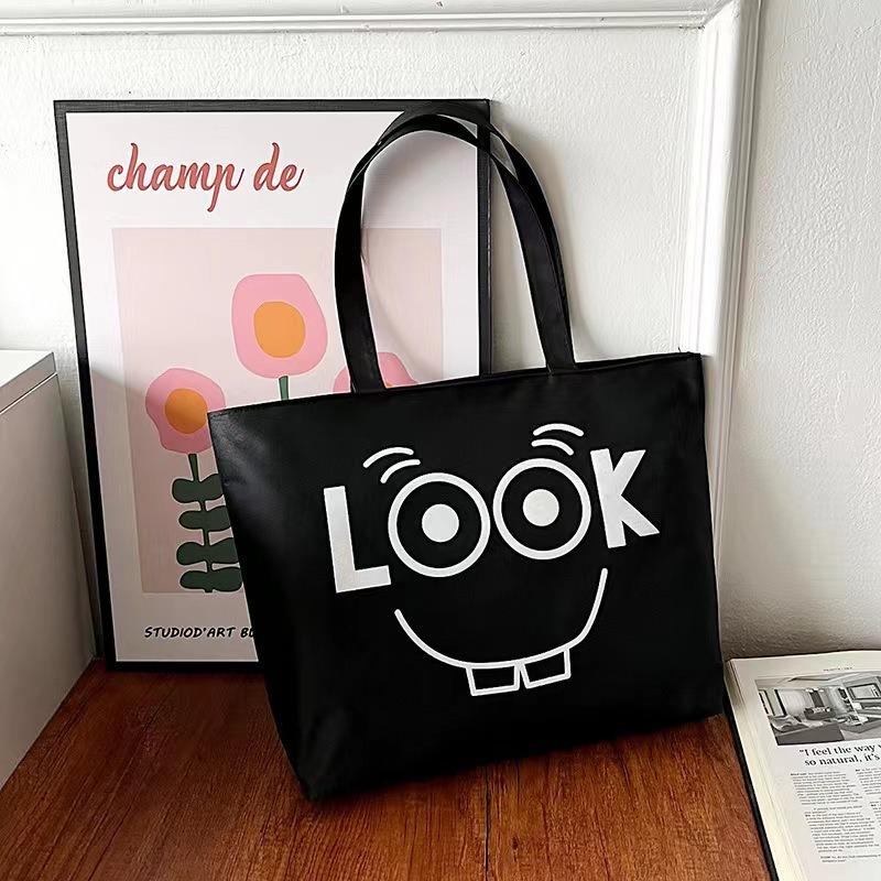 Shoulder Bag Women's Canvas Bag Large Capacity Work Commuter Women's Bag Portable Tote Bag Nanfeng Bag