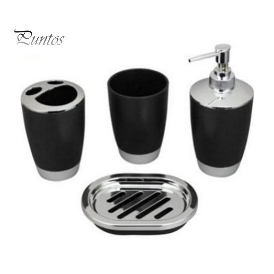 6 Teile/satz Badezimmer Kit Lotion Flasche Mundwasser Tasse Zahnbürste Tasse Seife Box WC-Bürste Mülleimer Set Toilettenartikel Veranstalter