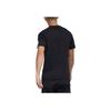Adidas Graphic Logo Series Sports Round Neck Short Sleeve T-Shirt Men Tops Black GP0824
