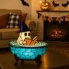 Cute Ghost Themed Bathtub Lamp Soft Color Change Ghost LED Light  for Bathroom Decor