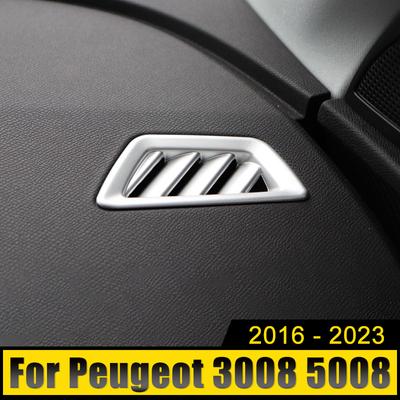 ABS Auto Armaturenbrett Klimaanlagenausströmer Abdeckung Zierleiste Für Peugeot 3008 5008 GT 2016 2017 2018 2019 2020 2024 2024 2024 Hybrid