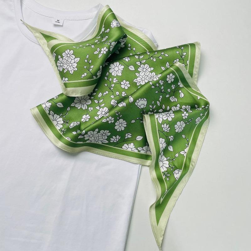 

Silk rhombus scarf imitation fragrant cloud gauze silk scarf female frenchelegance small ribbon 36*120cm