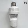 Ac100-240V E27 Socket Converter With Pir Motion Sensor Ampoule Led E27 Lamp Base Intelligent Switch Light Bulb Lamp Holder