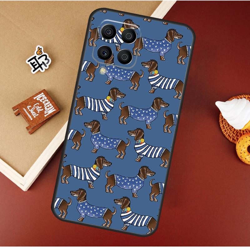 Dachshund Dackel Dog Case For Samsung Galaxy M16 M36 M56 M06 M52 M32 M12 M54 M34 M14 M35 M55 M15 M11 M31 M13 M53