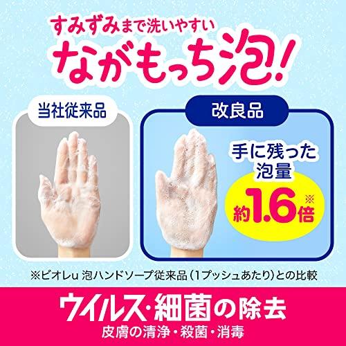[Large Capacity] Biore U Foaming Hand Soap Pump 500ml Mild citrus scent that won't leave a scent on your hands 500ml (x 1)