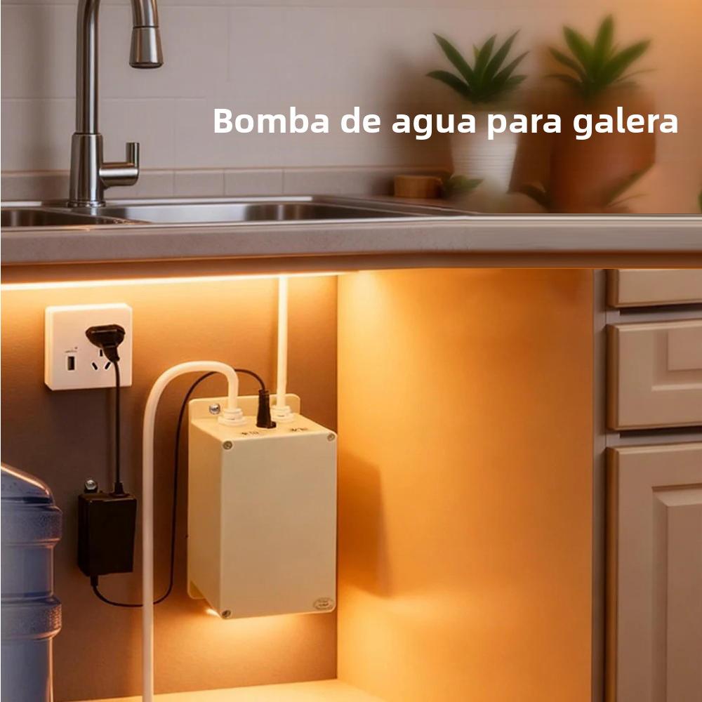 Pompa di aspirazione automatica dell'acqua Pompa dell'acqua elettrica 12V Rubinetto Cucina 1.5 L/min Pompa dell'acqua per cucina di roulotte, camper, barca