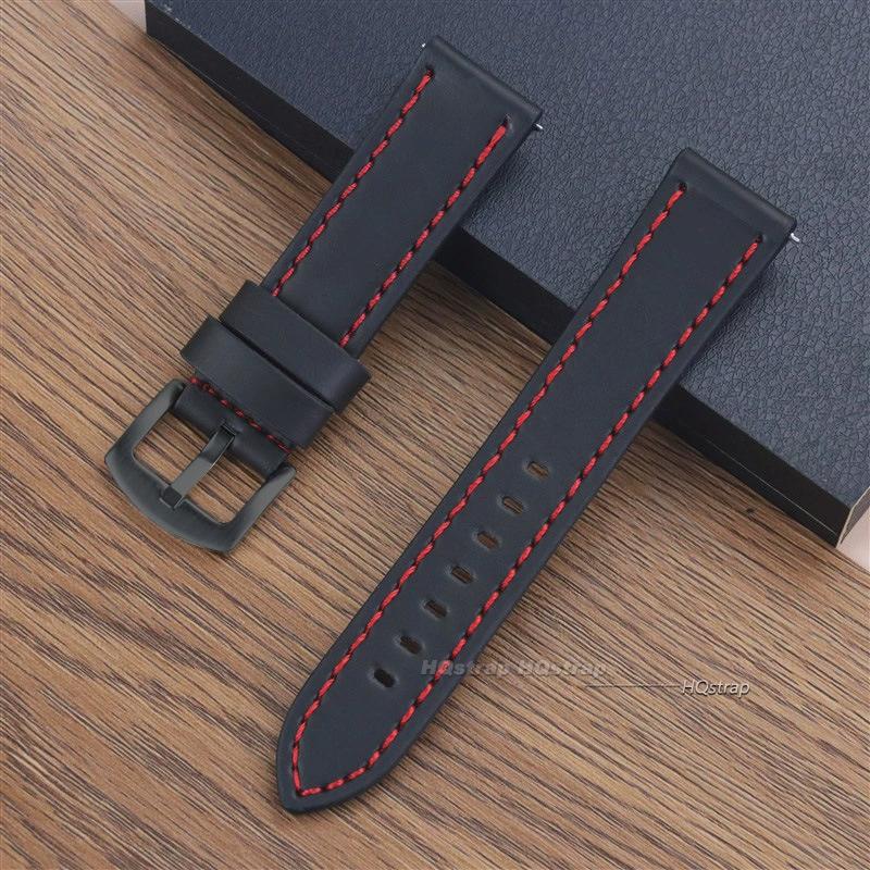 Quick Release Vintage Retro Genuine Leather Watch Band 18mm 20mm 22mm 24mm Soft Watch Bracelet Men Women Watch Strap Sport Belt