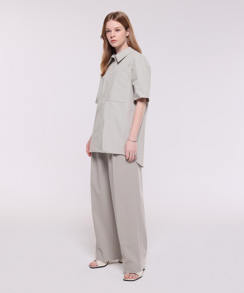 Kankeu Button Pocket Shirt - Khaki