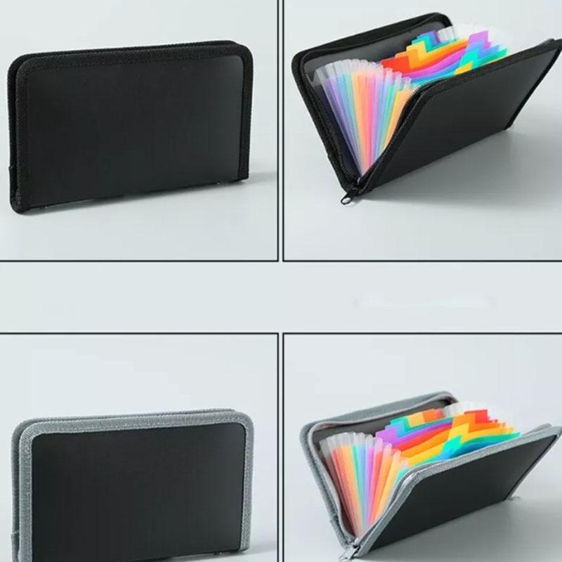 13 Pocket Receipt Organiser Receipt Wallet Small Expandable File Folder