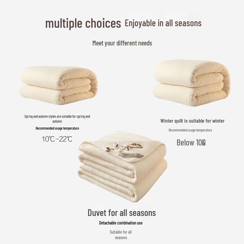 Beyond Home Textile 100% Cotton Winter Quilt