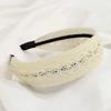Handmade Headband Daily Headband Angel Scrunchie Frill Lace Ivory