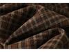 Wool Blend Elastic Waist Plaid Midi Skirt - Retro A-line for Autumn/Winter 2025