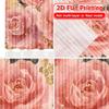 2D Flat Printing  2pcs Artistic Celebration Chic Curtains Polyester Easy Install Curtains Home Decor Perfect for digital printing