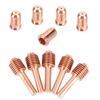 5pcs Electrode Nozzle Tip Nozzle Tips for  30   Cutting Torch Tellurium Copper Material Metal Cutting Consumables 3 Types of Nozzle Tips