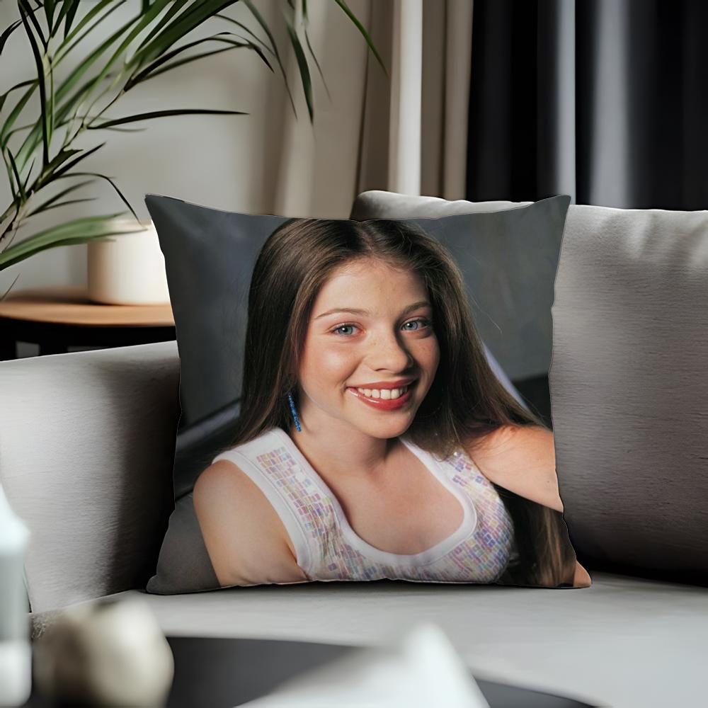 Trending MMichelle Trachtenbergful Cushion Cover Antidustmite Pillowcase Invisible Zipper Silky Short Plush Sofa Cushion Cover