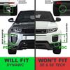 A Pair Front Bumper Lower Vents in Gloss Black for Range Rover Evoque (HSE Dynamic model) 2016-19 LR079667 LR079666