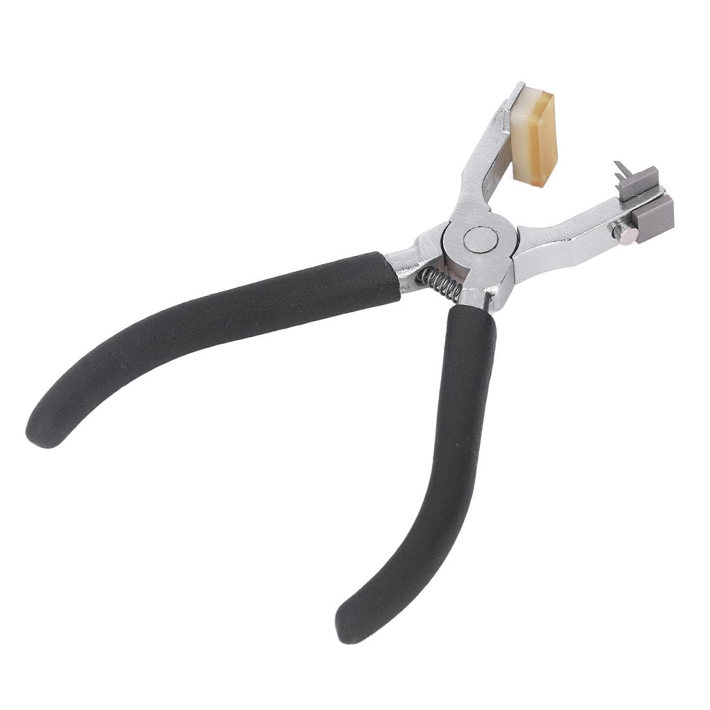 French Angled Chisel Punch Pliers Double Lever Replaceable Head High Hardness Leather Hole Punch