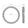 6Pcs/Set Scooter Steering Bearing Kit for Xiaomi Electric Scooter 4 Pro , Bearing Bowl Scooter Repair Spare Parts