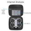 Anti-Scratch Dustproof Storage Handbag for DJI Neo 2 Hard Shell Portable Travel Case Drone Accessories Organizer