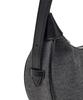Mlb Basic Canvas Hobo Bag Ny (Black)