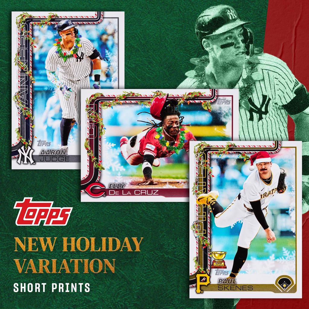 MLB 2025 TOPPS HOLIDAY BASEBALL MEGA BOX