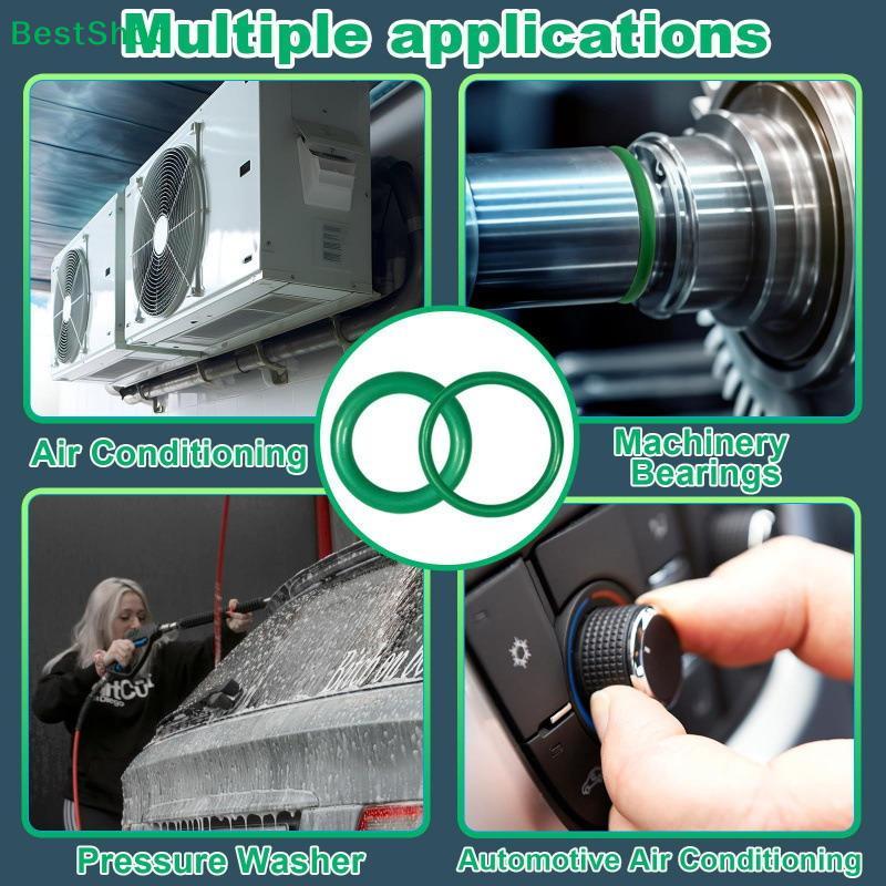 Nitrile Rubber Round Gasket Sealing O Ring Set Elastic Oil Resist Washer Gaskets Seals For Faucet Plumbing Repair