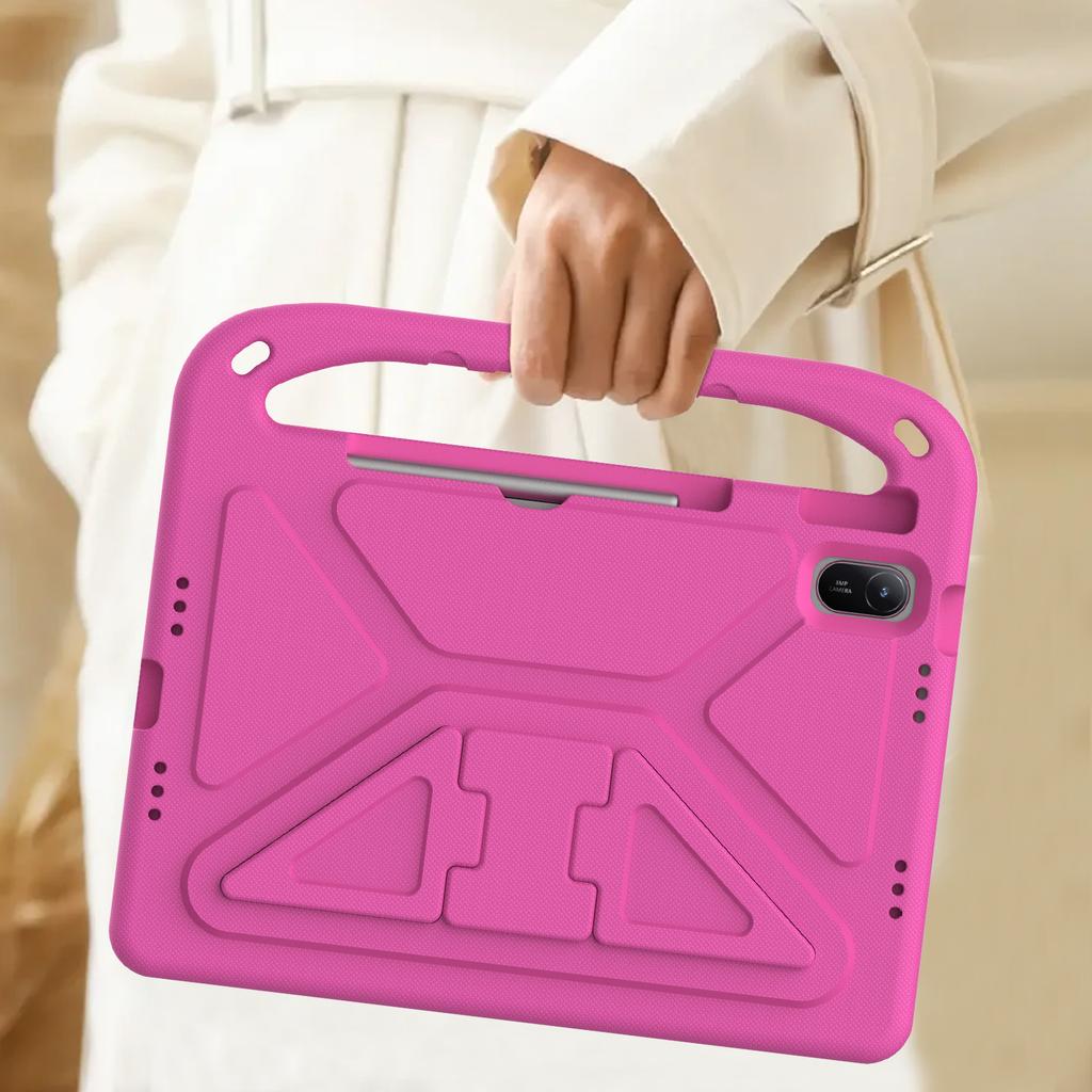 Built-in Kickstand EVA Case for Huawei MatePad SE 11 2024 2023 2021 Kids Friendly Cover Shockproof Protection with Hand Holder