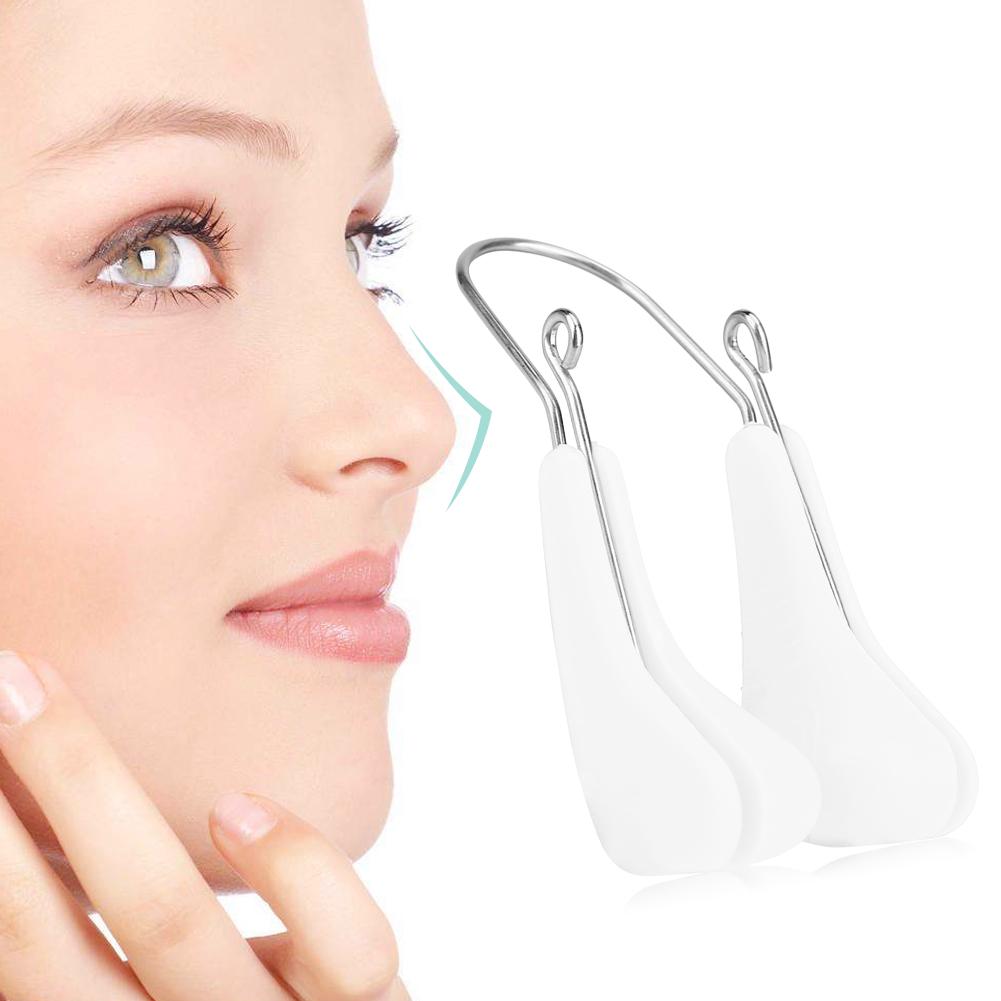 Nose Up Shaper Lifting Straightening Clip Big & Small Nose Shaping Beauty Tool White