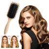Cat Ear Curl Defining Brush Scalp Massage Reduces Frizz Anti-static Hair Comb Portable Men Women Hair Volumizing Detangling Bristles Brush