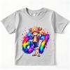 One Piece Tony Tony Chopper 67 Printed Cotton T Shirt Casual Short Sleeve Tee for Kids Boys Girls
