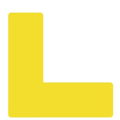 Haistik 5S Management L-Shape Positioning Floor Sticker