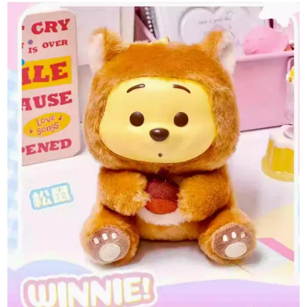 Nová originální Miniso Winnie The Pooh Naughty Party Slepá krabička Akční figurka Přívěsek Panenka Dekor Klíčenka Narozeninový dárek pro dívku Dětská hračka