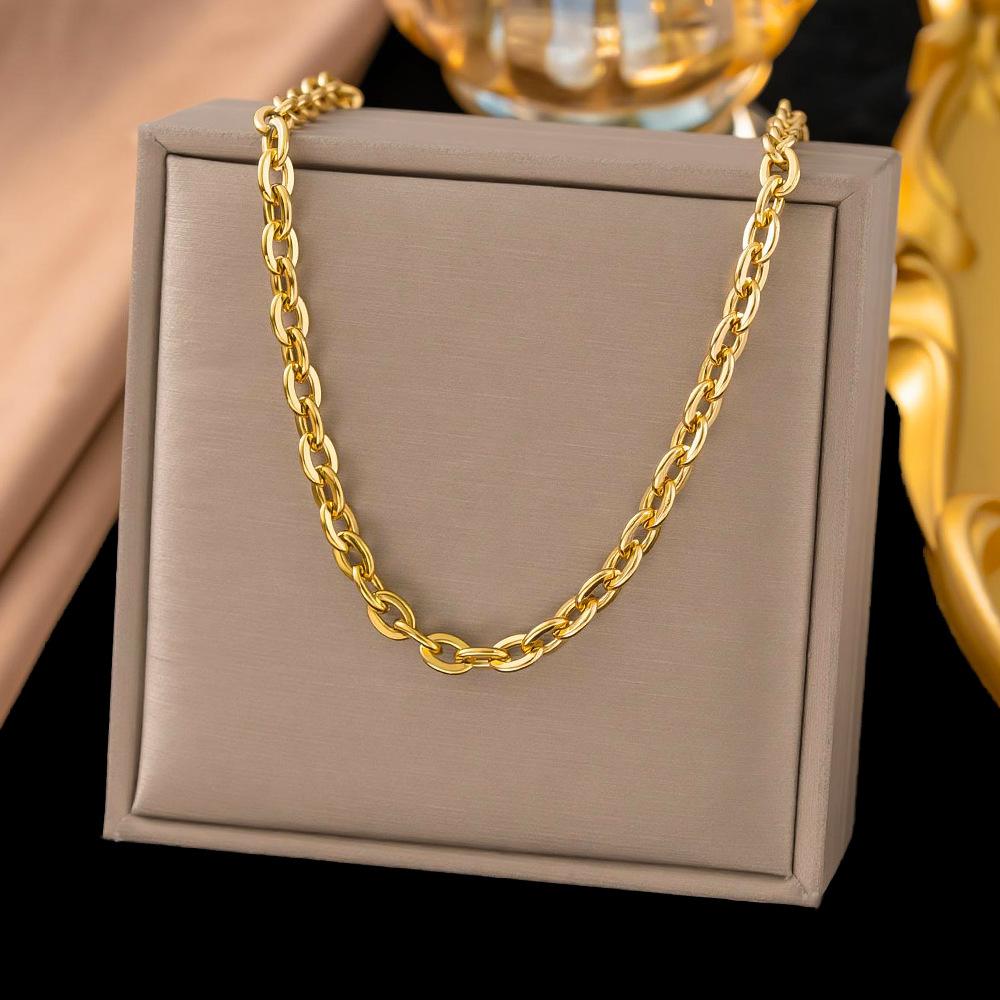 French Titanium Steel Heart Choker Necklace And Bracelet Set Sweet Peach Heart Tassel Design Women Jewelry