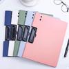 File Organiser Clipboard with Metal Clip Standard Size Flipping Clipboard Document Folder For Office School