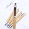 Bamboo Ballpoint Pen - Click Action, Printable Logo, Ideal for Promotions and Gifts
