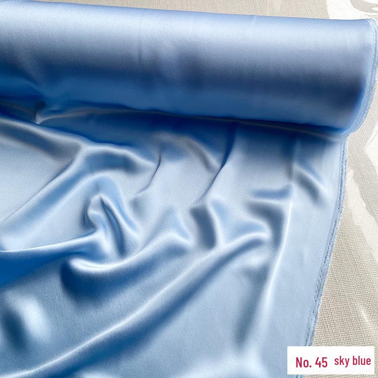22 Momme Moerbeizijde Crêpe Satijn Stof voor Cheongsam, Beddengoed, Pyjama's en Haarelastiekjes.