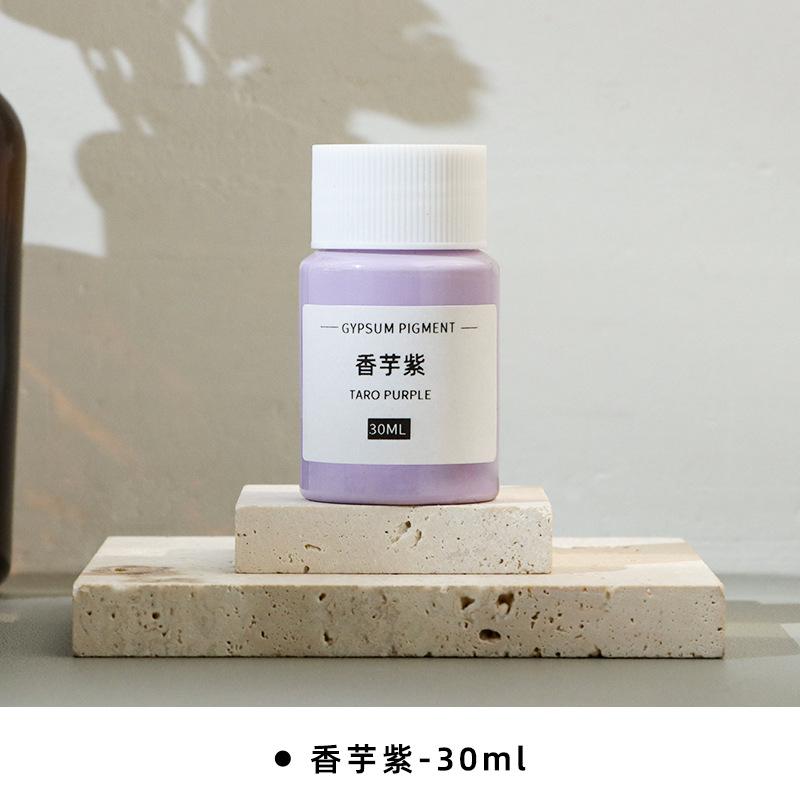 30ml Gipsfarbe Stabile Farbe Nicht leicht verblassend für DIY Handwerksproduktion Duftstein Wanddekoration
