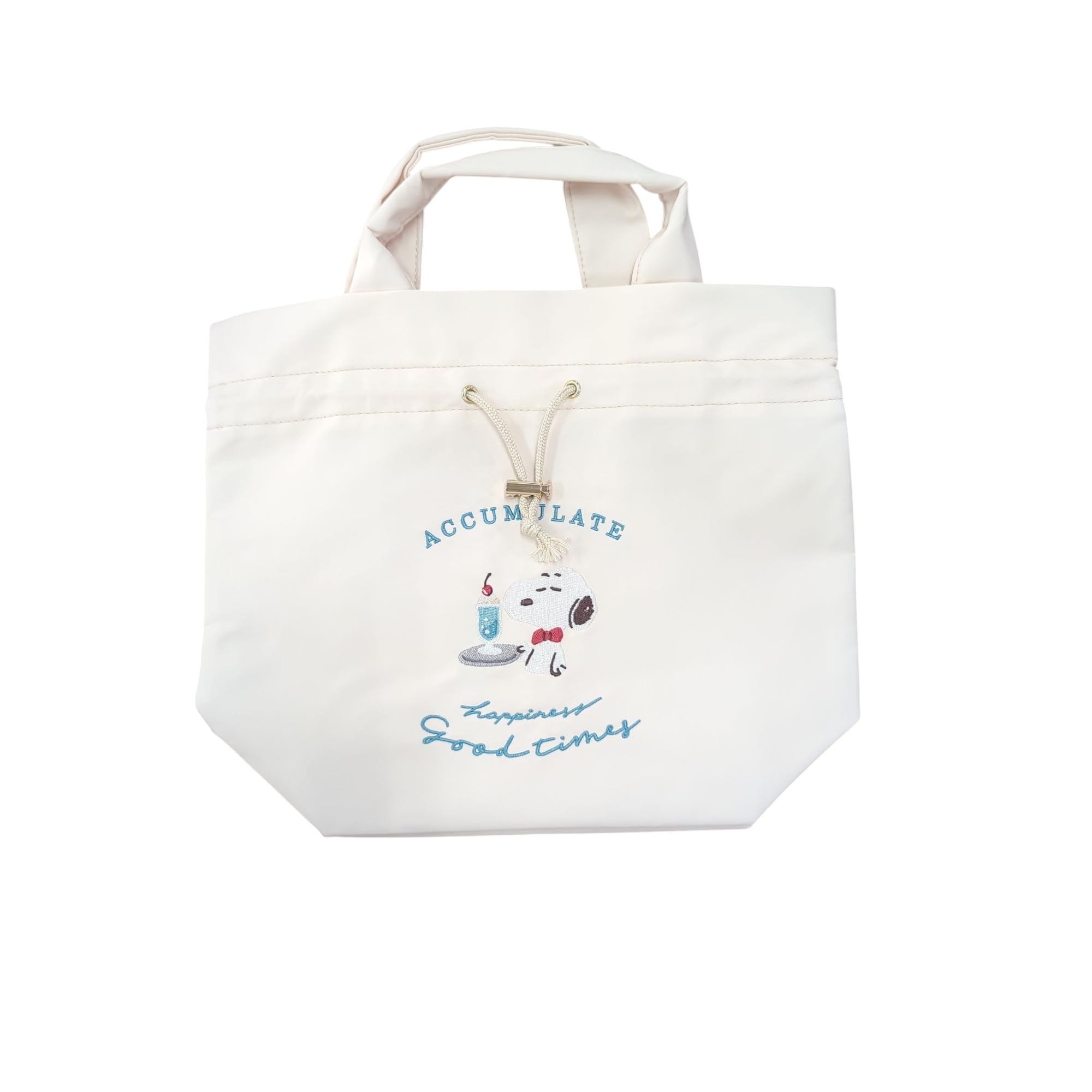 

Marimo Craft SNOOPY Серия Сладости Изолированный ланч-мешок на шнурке W310 x В260 x Г12мм, Белый, (SPCQ-496) белый