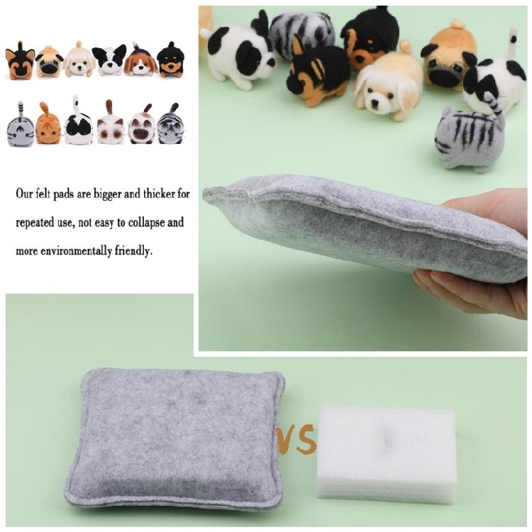 Nadelfilz-Zubehör-Sets mit Werkzeugen, für Anfänger DIY-Tierbastelarbeiten