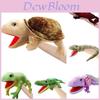 Fantoche de Mão de Lagarto Fofo Brinquedo de Pelúcia Para Crianças Contação de Histórias Réptil Animal de Pelúcia Para Pré-escola e Pais Boneca Cobra Piton Tartaruga)