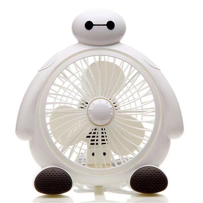 

Компактный мультяшный мини-вентилятор для рабочего стола и общежития - Портативное бытовое решение для прохлады 9-inch Electric Version
